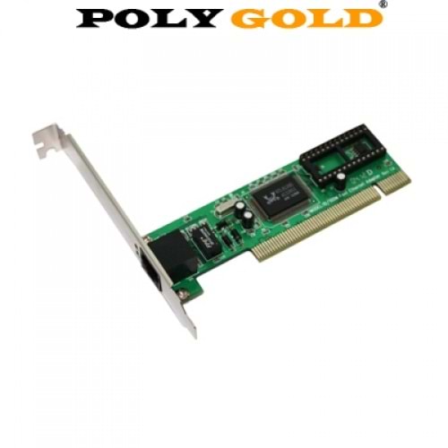 POLYGOLD PG-781 PCI ETHERNET KART (10/100 MBPS)
