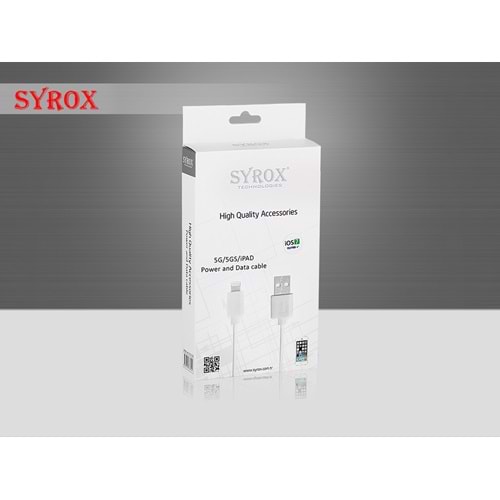 SYROX SYX-C02 5G/5GS/İPAD DATA KABLO