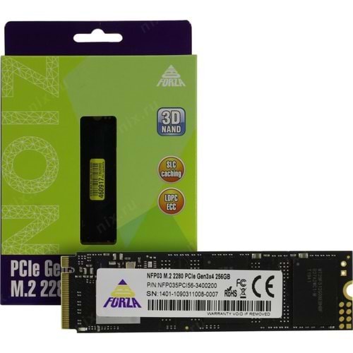 NEOFORZA 256GB NVME SSD 2000/1000 (NFP035PCI56-3400200)
