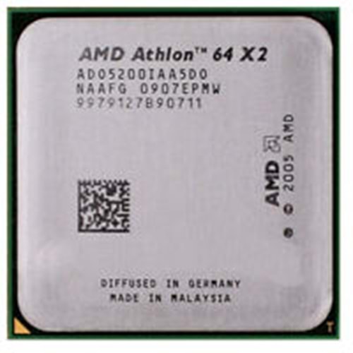 AMD ATHLON 64 X2 5200+2.7 GHZ, 65W, REV. G2 2.EL